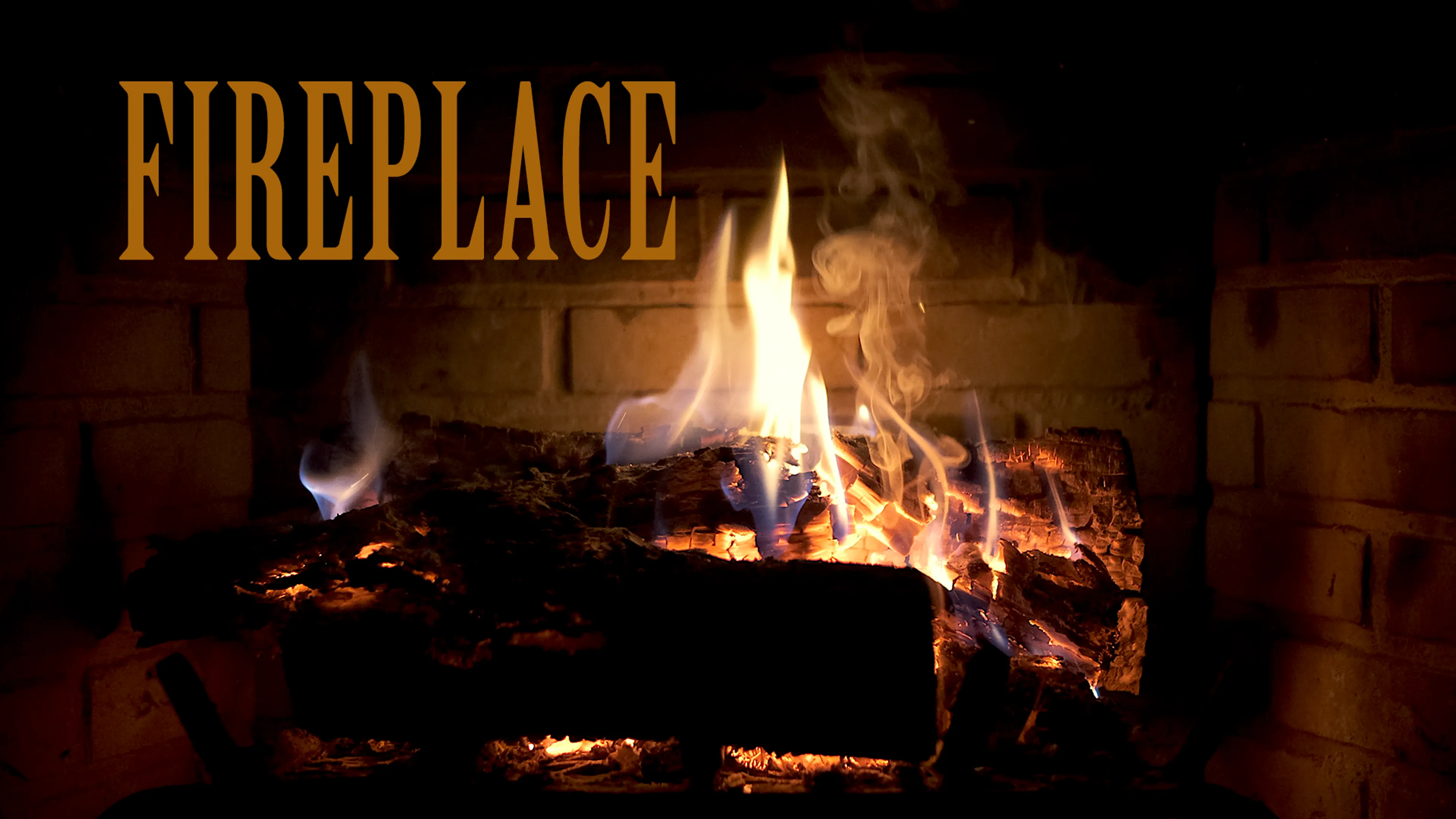 Fireplace poster
